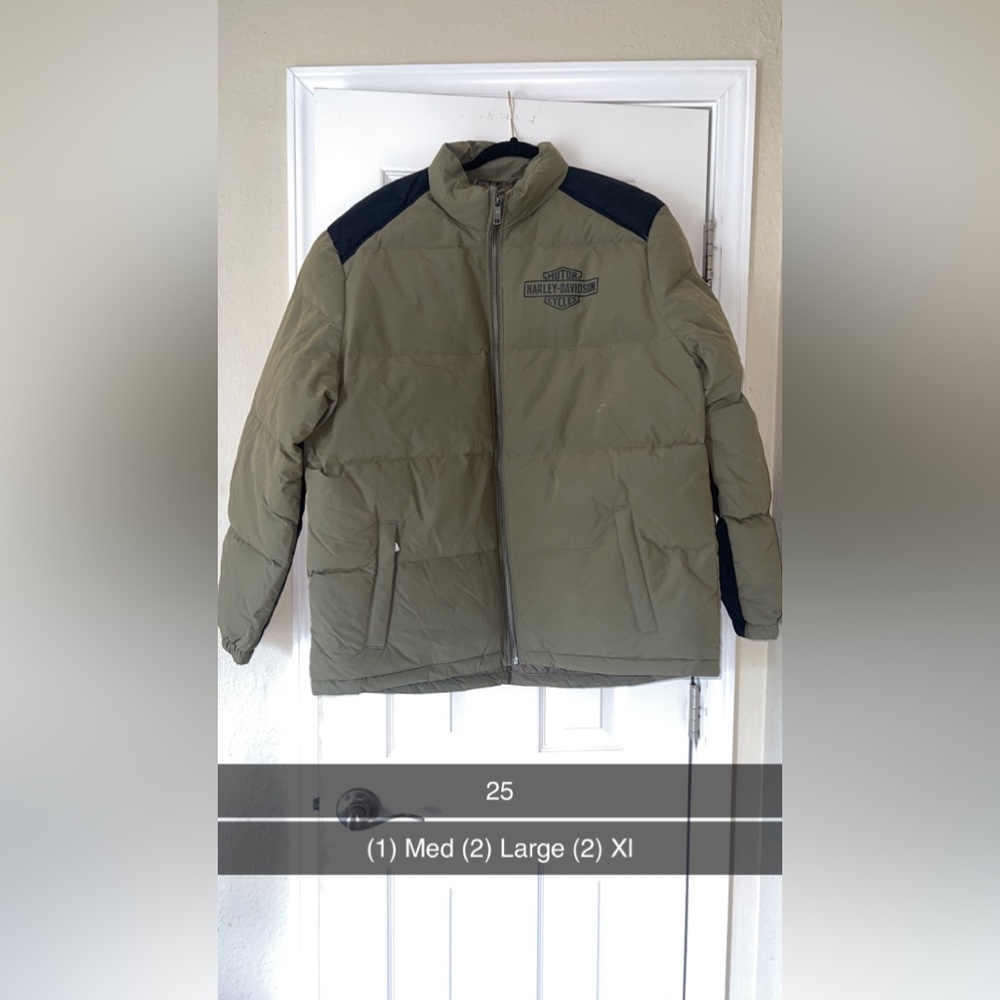 BNWT Harley Davidson Puffer Jacket